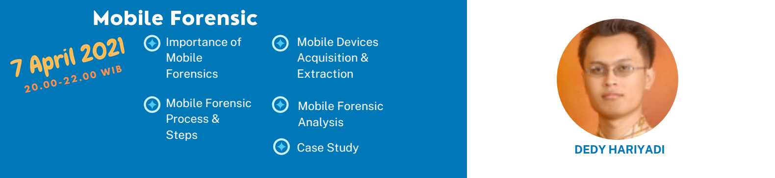 3. Mobile Forensic (7 April 2021) - Biaya 100k